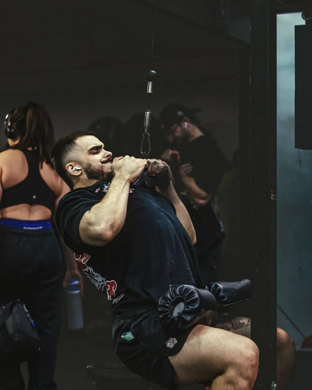 Training a heavy squat